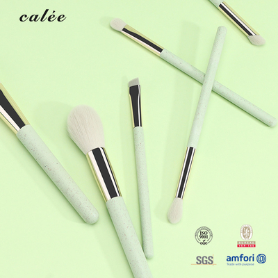 8pcs Straw Handle Cosmetic Brush, Sản xuất tóc trang điểm bộ quà