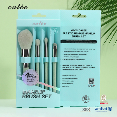 8pcs Straw Handle Cosmetic Brush, Sản xuất tóc trang điểm bộ quà