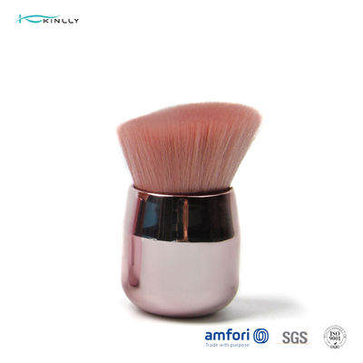 Màu hồng mềm mại Nano Hair 150g ISO9001 Bàn chải phấn phủ mặt