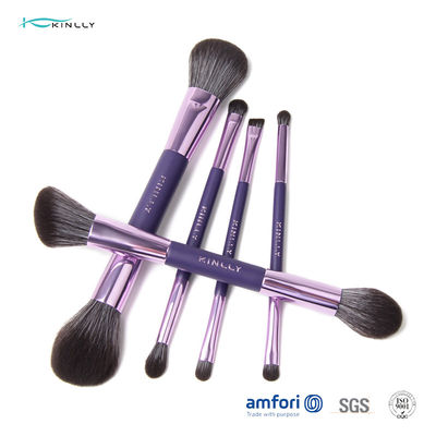 5 cái OEM Double Side Poly Bag Makeup Brush Gift Set