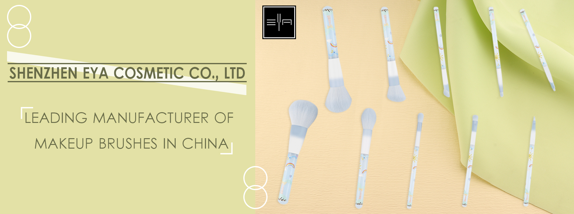 PHẨM CHẤT Bộ cọ trang điểm mỹ phẩm nhà máy