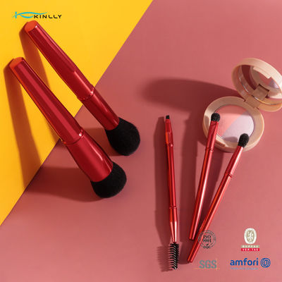 5PCS Metal Handle bộ bàn chải mỹ phẩm