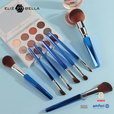 8pcs Professional Makeup Brush With Plastic Handle OEM ODM tùy chỉnh