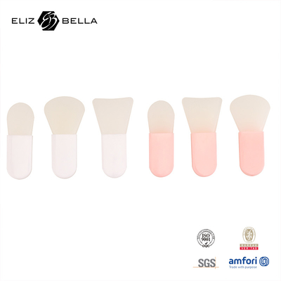7pcs dụng cụ trang điểm đầu silicone cho Powder Blush Foundation OEM / ODM