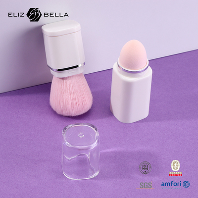 Đồ trang điểm tùy chỉnh Kabuki Brush With Synthetic Hair Đồ trang điểm phụ nữ OEM / ODM