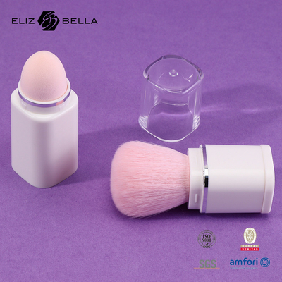 Đồ trang điểm tùy chỉnh Kabuki Brush With Synthetic Hair Đồ trang điểm phụ nữ OEM / ODM