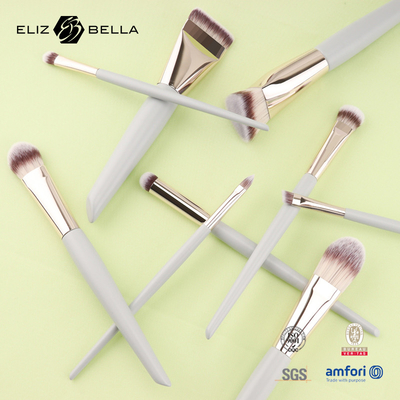 Bộ bàn chải trang điểm du lịch mini   5PCS Vegan & Cruelty-Free Cosmetic Brushes for Face & Eyes