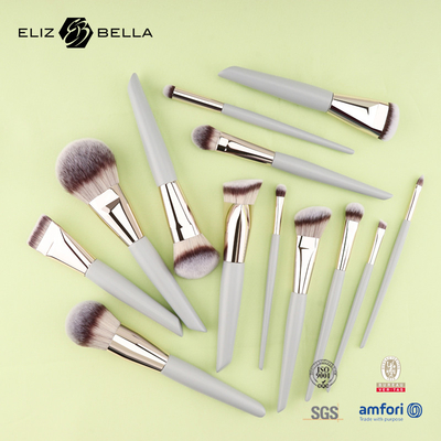 Bộ bàn chải trang điểm du lịch mini   5PCS Vegan & Cruelty-Free Cosmetic Brushes for Face & Eyes