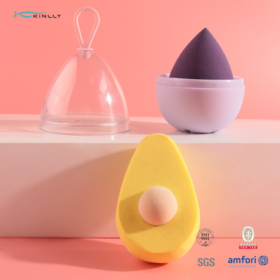 4 PCS Makeup Puff Sponge tái sử dụng hình trái cây tùy chỉnh cho hỗn hợp bột kem