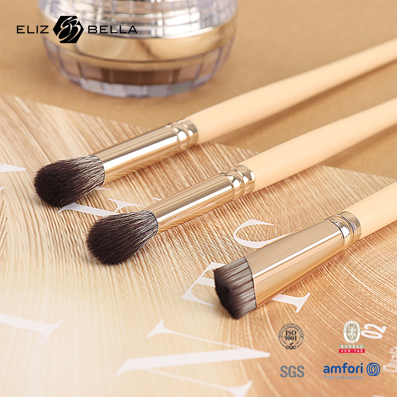 Logo tùy chỉnh được chấp nhận Make Up Set Set Set Set Set cho bột và ABS cầm nhựa