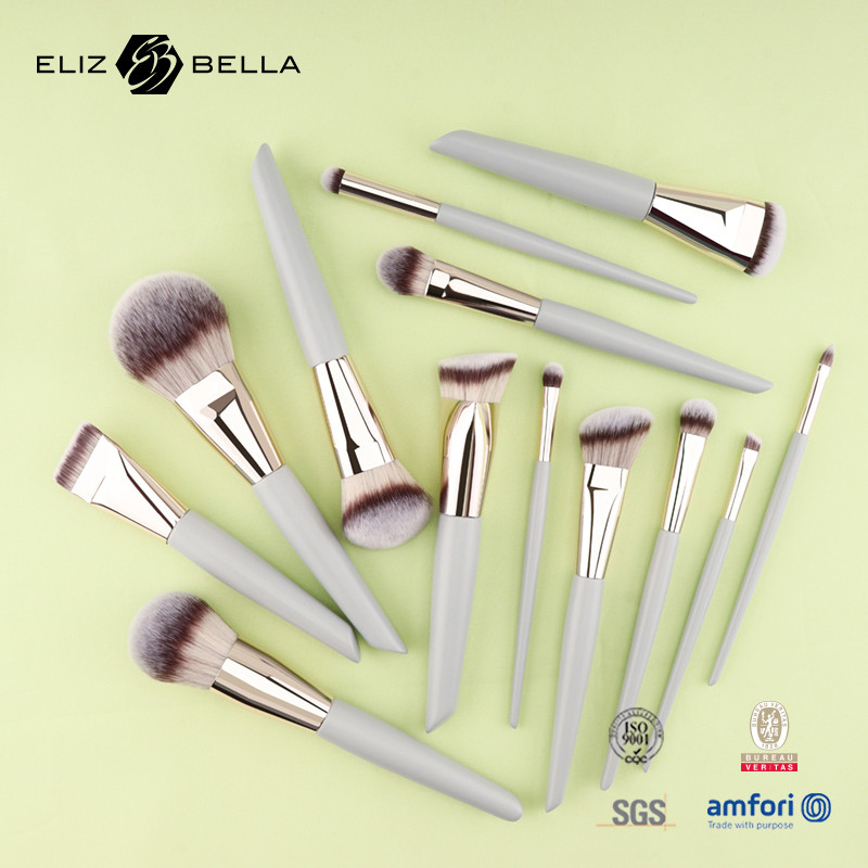 Bộ bàn chải trang điểm du lịch mini   5PCS Vegan & Cruelty-Free Cosmetic Brushes for Face & Eyes